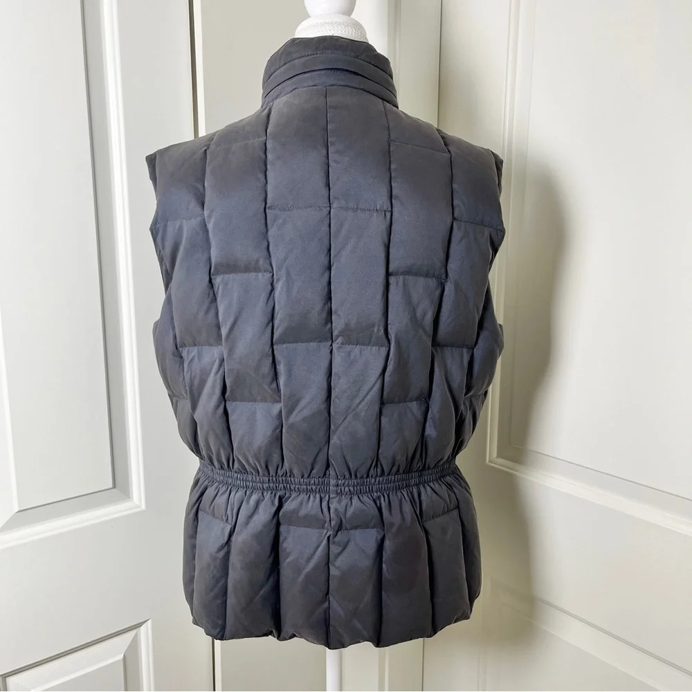 Junge Down-Filled Waisted Body Warmer Gilet w/ Hood & Multiple Pockets, Size 16 - Picture 5 of 16